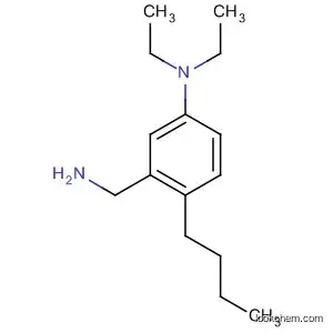 Molecular Structure of 16183-28-1 (Benzenemethanamine, N-butyl-4-(diethylamino)-)
