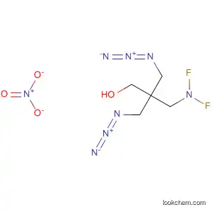 Molecular Structure of 919283-26-4 (1-Propanol, 3-azido-2-(azidomethyl)-2-[(difluoroamino)methyl]-,
1-nitrate)