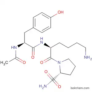 Molecular Structure of 919301-59-0 (L-Prolinamide, N-acetyl-L-tyrosyl-L-lysyl-)