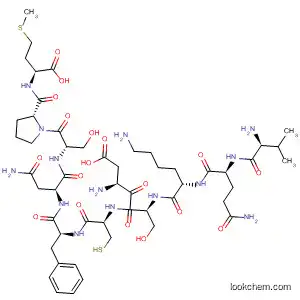 Molecular Structure of 919763-25-0 (L-Methionine,
L-valyl-L-glutaminyl-L-lysyl-L-a-aspartyl-L-seryl-L-cysteinyl-L-phenylalanyl-L
-asparaginyl-L-seryl-L-prolyl-)