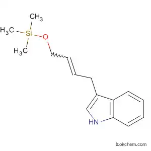 1H-Indole, 3-[4-[(trimethylsilyl)oxy]-2-buten-1-yl]-