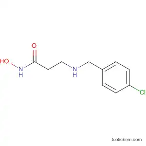 Molecular Structure of 919997-05-0 (Propanamide, 3-[[(4-chlorophenyl)methyl]amino]-N-hydroxy-)