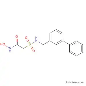 Molecular Structure of 919997-66-3 (Acetamide, 2-[[([1,1'-biphenyl]-3-ylmethyl)amino]sulfonyl]-N-hydroxy-)