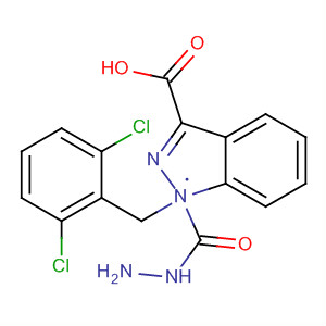 1H-Indazole-3-carboxylic acid, 1-[(2,6-dichlorophenyl)methyl]-,  hydrazide