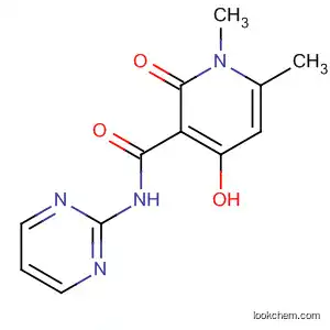 Molecular Structure of 920275-80-5 (3-Pyridinecarboxamide,
1,2-dihydro-4-hydroxy-1,6-dimethyl-2-oxo-N-2-pyrimidinyl-)