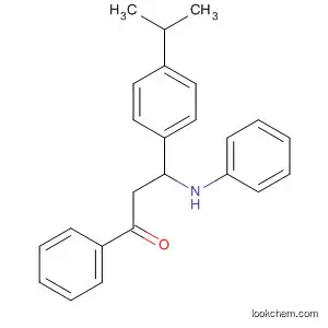 Molecular Structure of 920276-35-3 (1-Propanone, 3-[4-(1-methylethyl)phenyl]-1-phenyl-3-(phenylamino)-)