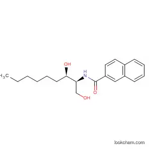 Molecular Structure of 920277-33-4 (2-Naphthalenecarboxamide,
N-[(1S,2R)-2-hydroxy-1-(hydroxymethyl)octyl]-)