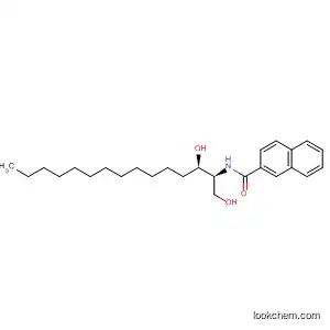 Molecular Structure of 920277-45-8 (2-Naphthalenecarboxamide,
N-[(1S,2R)-2-hydroxy-1-(hydroxymethyl)tetradecyl]-)