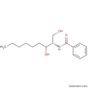 Molecular Structure of 920277-53-8 (Benzamide, N-[(1S)-2-hydroxy-1-(hydroxymethyl)octyl]-)