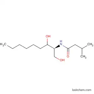 Molecular Structure of 920277-61-8 (Butanamide, N-[(1S)-2-hydroxy-1-(hydroxymethyl)octyl]-3-methyl-)