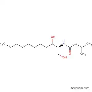 Molecular Structure of 920277-62-9 (Butanamide, N-[(1S)-2-hydroxy-1-(hydroxymethyl)decyl]-3-methyl-)