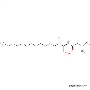 Molecular Structure of 920277-63-0 (Butanamide, N-[(1S)-2-hydroxy-1-(hydroxymethyl)tetradecyl]-3-methyl-)