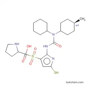 L-Proline,
1-[[2-[[[cyclohexyl(trans-4-methylcyclohexyl)amino]carbonyl]amino]-5-thi
azolyl]sulfonyl]-