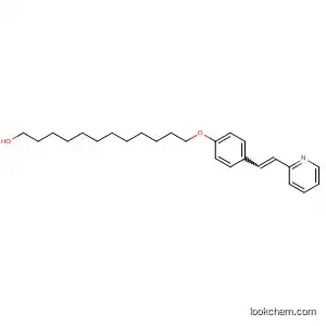 Molecular Structure of 920338-10-9 (1-Dodecanol, 12-[4-[2-(2-pyridinyl)ethenyl]phenoxy]-)