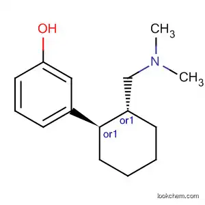 Molecular Structure of 920338-30-3 (Phenol, 3-[(1R,2R)-2-[(dimethylamino)methyl]cyclohexyl]-, rel-)