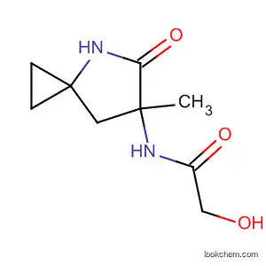 Molecular Structure of 920338-62-1 (Acetamide, 2-hydroxy-N-(6-methyl-5-oxo-4-azaspiro[2.4]hept-6-yl)-)