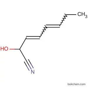 Molecular Structure of 920491-63-0 (3,5-Octadienenitrile, 2-hydroxy-)