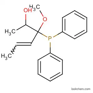 Molecular Structure of 922160-74-5 (4-Hexen-2-ol, 3-(diphenylphosphinyl)-3-methoxy-)