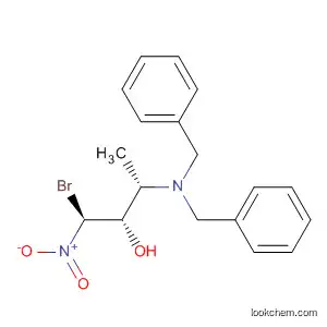 Molecular Structure of 923021-47-0 (2-Butanol, 3-[bis(phenylmethyl)amino]-1-bromo-1-nitro-, (1S,2S,3S)-)