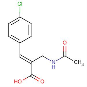 2-Propenoic acid, 2-[(acetylamino)methyl]-3-(4-chlorophenyl)-, (2E)-