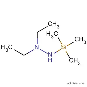 Molecular Structure of 18297-65-9 (Hydrazine, 1,1-diethyl-2-(trimethylsilyl)-)
