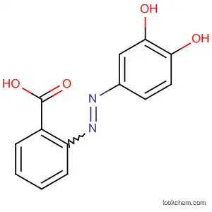 Molecular Structure of 18299-02-0 (Benzoic acid, 2-[(3,4-dihydroxyphenyl)azo]-)