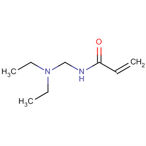 Molecular Structure of 19277-23-7 (2-Propenamide, N-[(diethylamino)methyl]-)