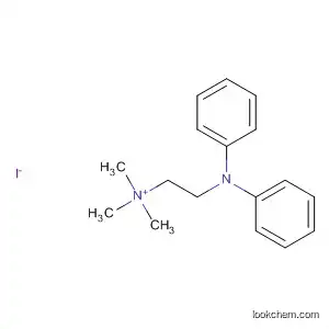 Molecular Structure of 20763-37-5 (Ethanaminium, 2-(diphenylamino)-N,N,N-trimethyl-, iodide)