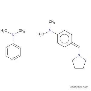 Molecular Structure of 2123-31-1 (Benzenamine, 4,4'-(1-pyrrolidinylmethylene)bis[N,N-dimethyl-)