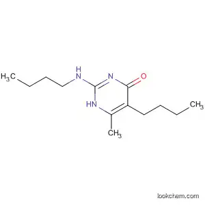 Molecular Structure of 23947-64-0 (4(1H)-Pyrimidinone, 5-butyl-2-(butylamino)-6-methyl-)