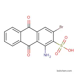 Molecular Structure of 25158-36-5 (2-Anthracenesulfonic acid, 1-amino-3-bromo-9,10-dihydro-9,10-dioxo-)