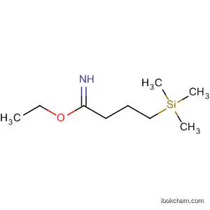 Molecular Structure of 30278-39-8 (Butanimidic acid, 4-(trimethylsilyl)-, ethyl ester)