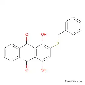 9,10-Anthracenedione, 1,4-dihydroxy-2-[(phenylmethyl)thio]-