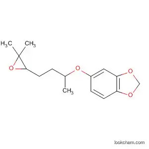 Molecular Structure of 34646-77-0 (1,3-Benzodioxole, 5-[3-(3,3-dimethyloxiranyl)-1-methylpropoxy]-)