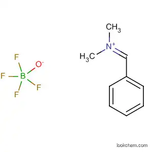 Molecular Structure of 34879-94-2 (Methanaminium, N-methyl-N-(phenylmethylene)-, tetrafluoroborate(1-))