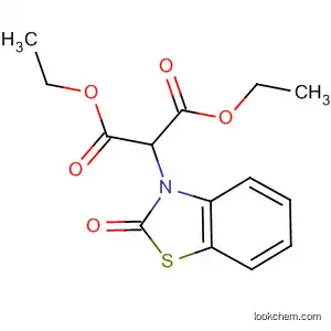Molecular Structure of 36108-90-4 (Propanedioic acid, (2-oxo-3(2H)-benzothiazolyl)-, diethyl ester)
