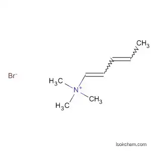 Molecular Structure of 36697-62-8 (1,3-Pentadien-1-aminium, N,N,N-trimethyl-, bromide)