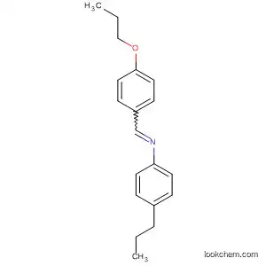 Molecular Structure of 37599-82-9 (Benzenamine, N-[(4-propoxyphenyl)methylene]-4-propyl-)