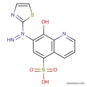8-Hydroxy-7-(2-thiazolylazo)-5-quinolinesulfonic acid