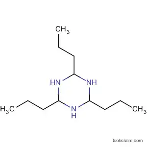Molecular Structure of 40899-04-5 (1,3,5-Triazine, hexahydro-2,4,6-tripropyl-)