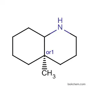 Molecular Structure of 45846-78-4 (Quinoline, decahydro-4a-methyl-, cis-)