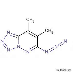 Molecular Structure of 49847-61-2 (Tetrazolo[1,5-b]pyridazine, 6-azido-7,8-dimethyl-)