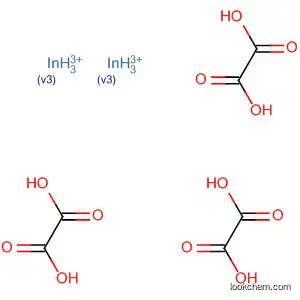 Molecular Structure of 5066-15-9 (Ethanedioic acid, indium(3+) salt (3:2))