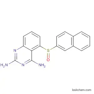 Molecular Structure of 50828-19-8 (2,4-Quinazolinediamine, 5-(2-naphthalenylsulfinyl)-)