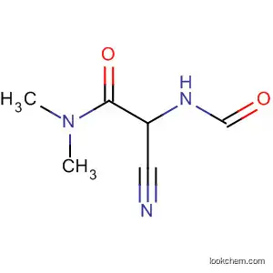 Molecular Structure of 5093-25-4 (Acetamide, 2-cyano-2-(formylamino)-N,N-dimethyl-)