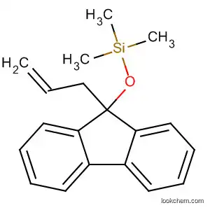 Molecular Structure of 51519-04-1 (Silane, trimethyl[[9-(2-propenyl)-9H-fluoren-9-yl]oxy]-)