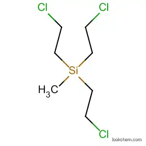 Molecular Structure of 51664-57-4 (Silane, tris(2-chloroethyl)methyl-)