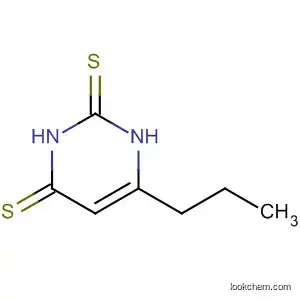 Molecular Structure of 51678-08-1 (2,4(1H,3H)-Pyrimidinedithione, 6-propyl-)