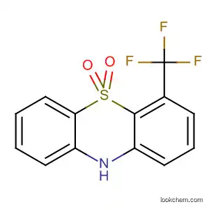Molecular Structure of 517-29-3 (10H-Phenothiazine, 4-(trifluoromethyl)-, 5,5-dioxide)