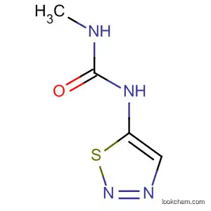 Molecular Structure of 51707-62-1 (Urea, N-methyl-N'-1,2,3-thiadiazol-5-yl-)